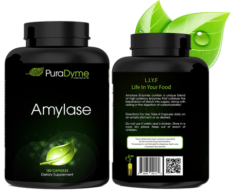 AMYLASE 180 CAPSULES