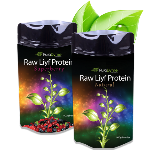 RAW LIYF PROTEIN 32 OZ - VEGAN PLANT BASED PROTEIN POWDER-