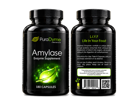 AMYLASE 180 CAPSULES