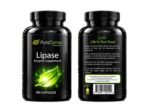 LIPASE 180 CAPSULES