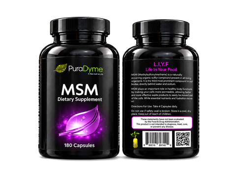 MSM (Methylsulfonylmethane) - ENZYME ENHANCED CRITICAL COMPOUND
