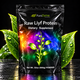 RAW LIYF PROTEIN 32 OZ - VEGAN PLANT BASED PROTEIN POWDER-