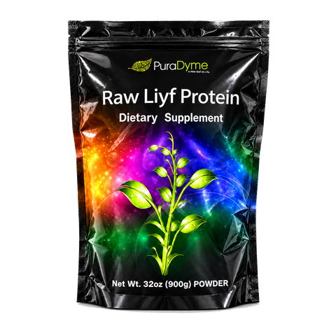 RAW LIYF PROTEIN 32 OZ - VEGAN PLANT BASED PROTEIN POWDER-